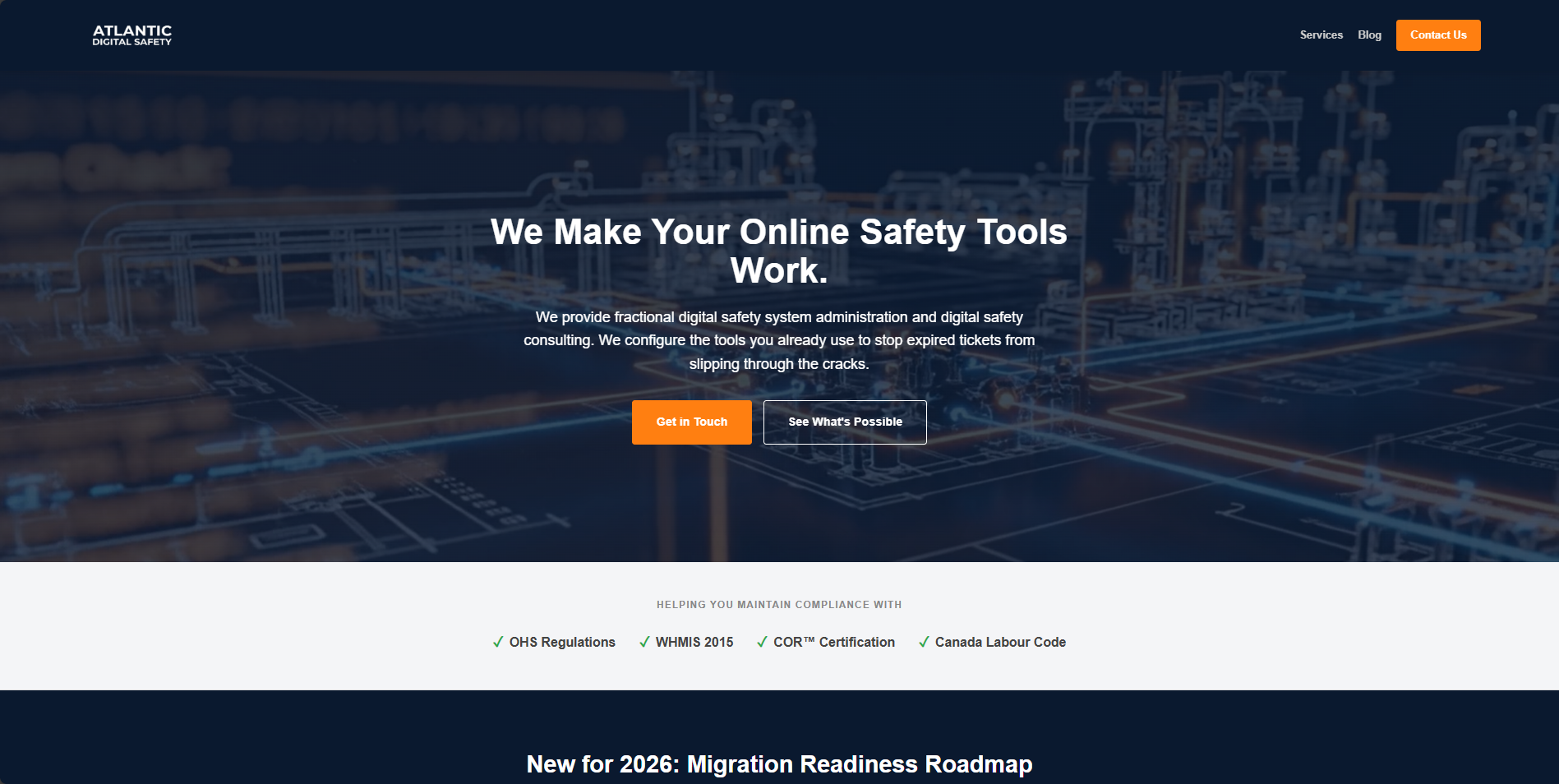 Atlantic Digital Safety Website